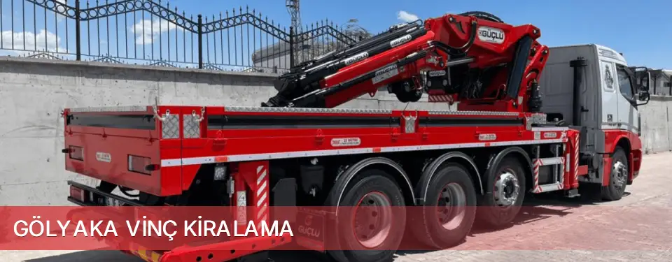 Gölyaka İlçemi Vinç Kiralama
